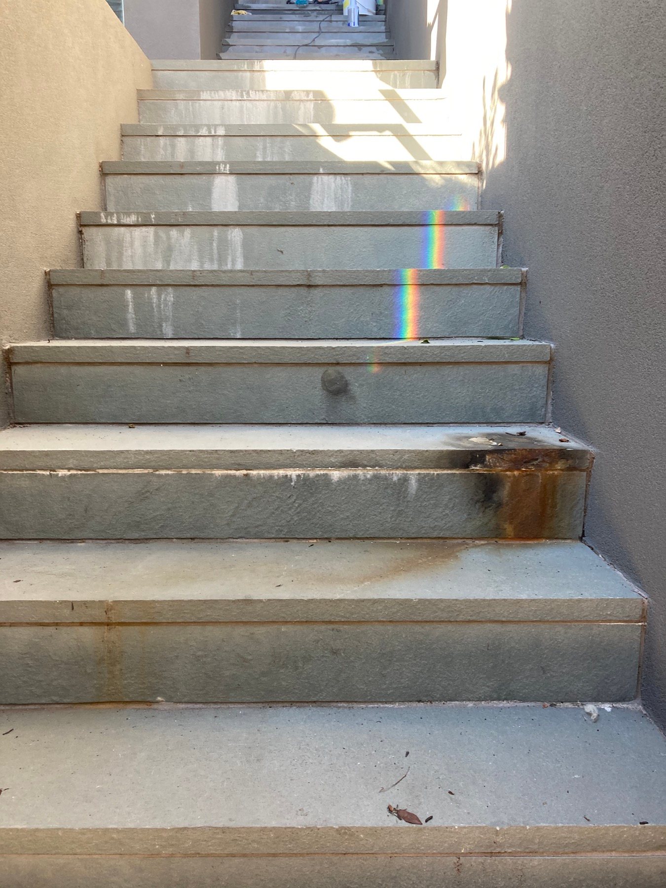 Care stairs before