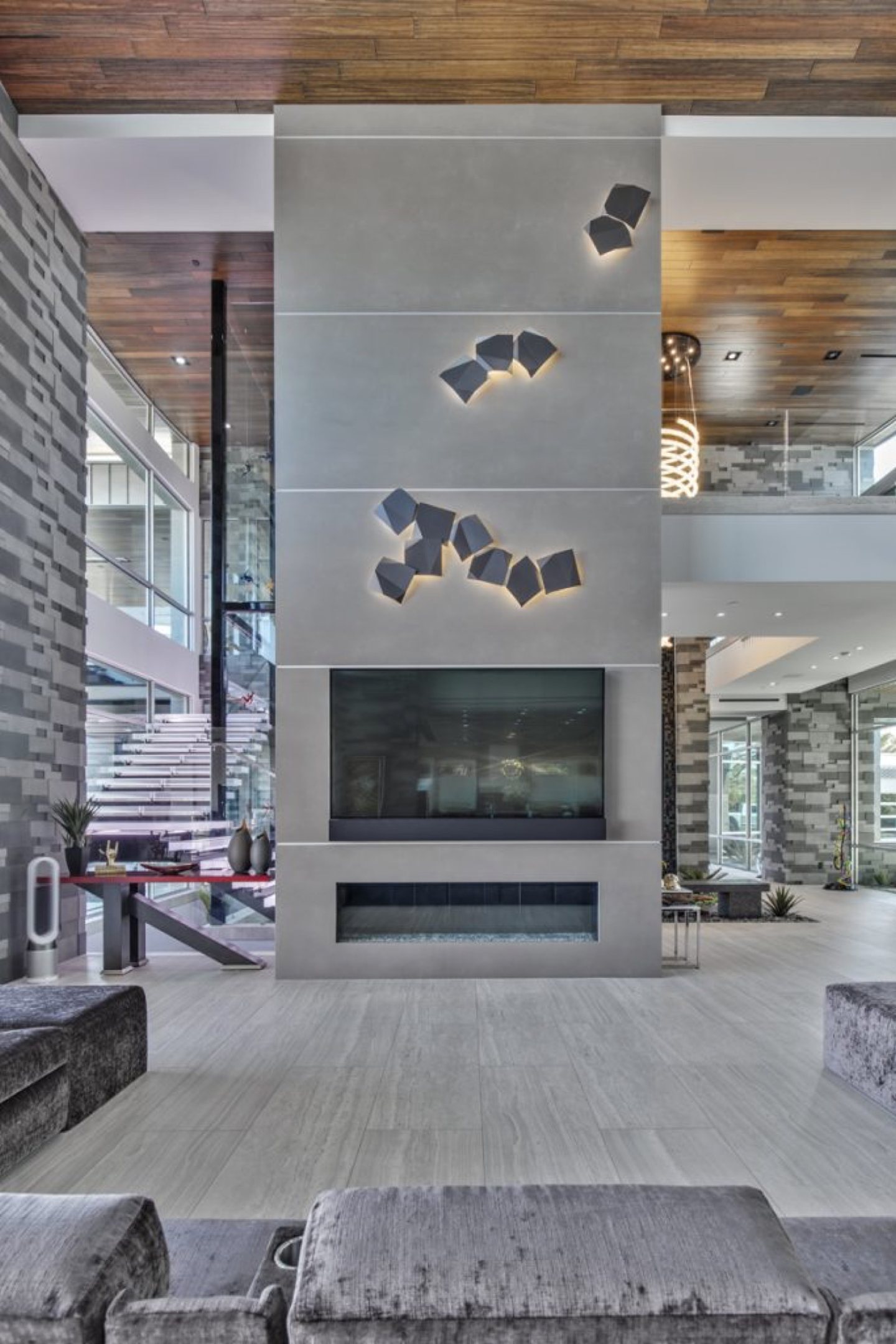 Las Vegas Residence — Fireplace — view 03