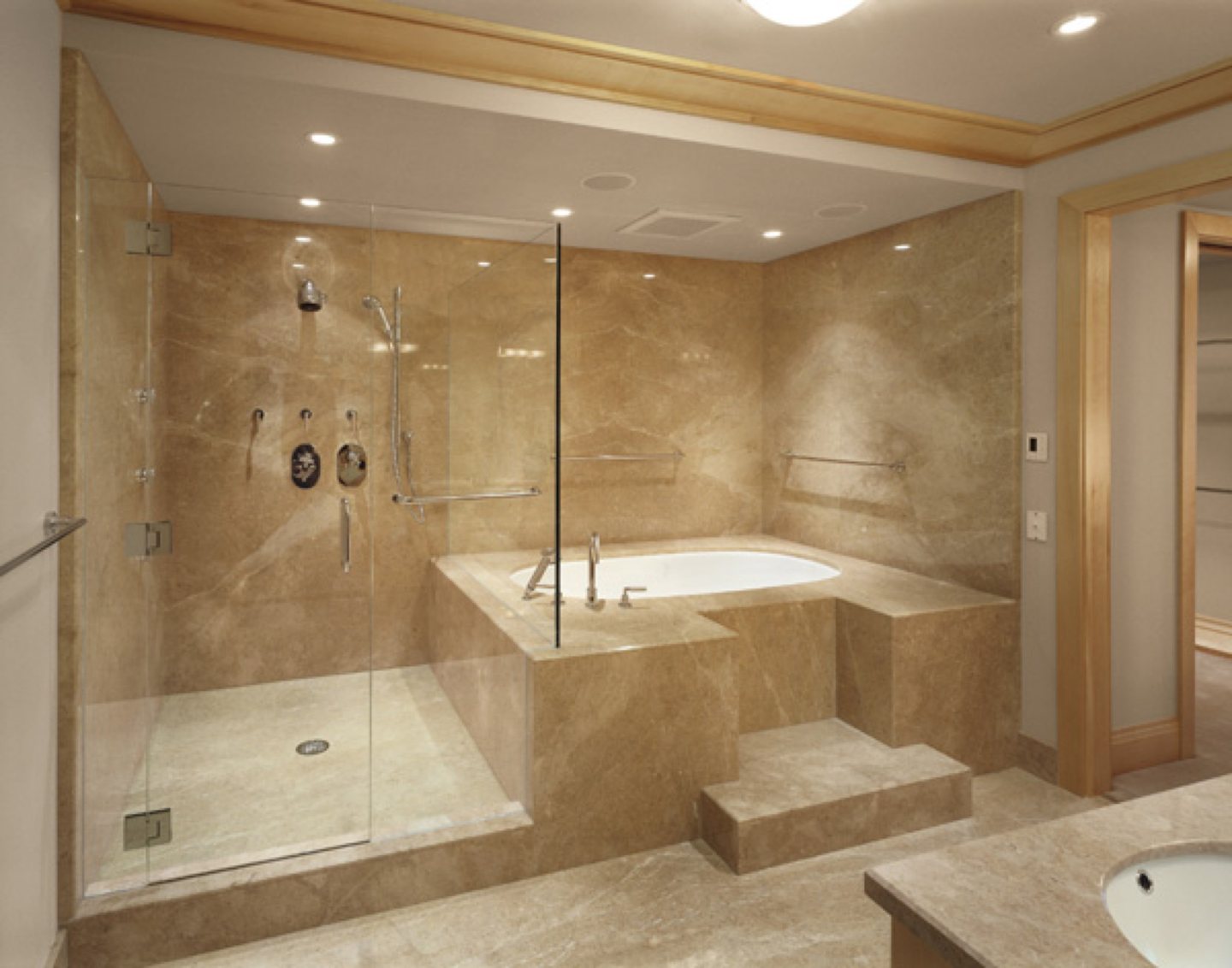 Contemporary Kitchen & Primary Bath — view 2