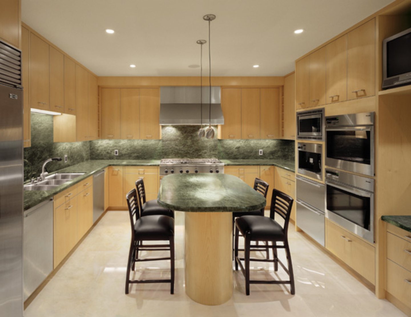 Contemporary Kitchen & Primary Bath — view 1